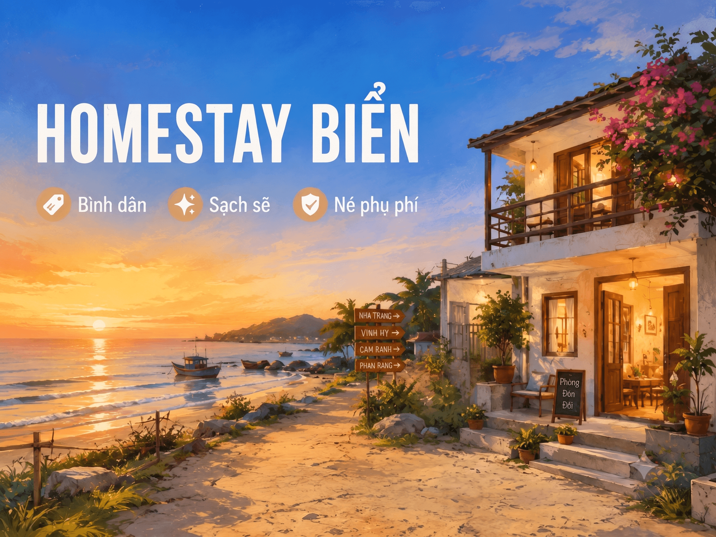 Homestay ven biển và nhà nghỉ bình dân: chọn sao cho chuẩn? - Hình 1