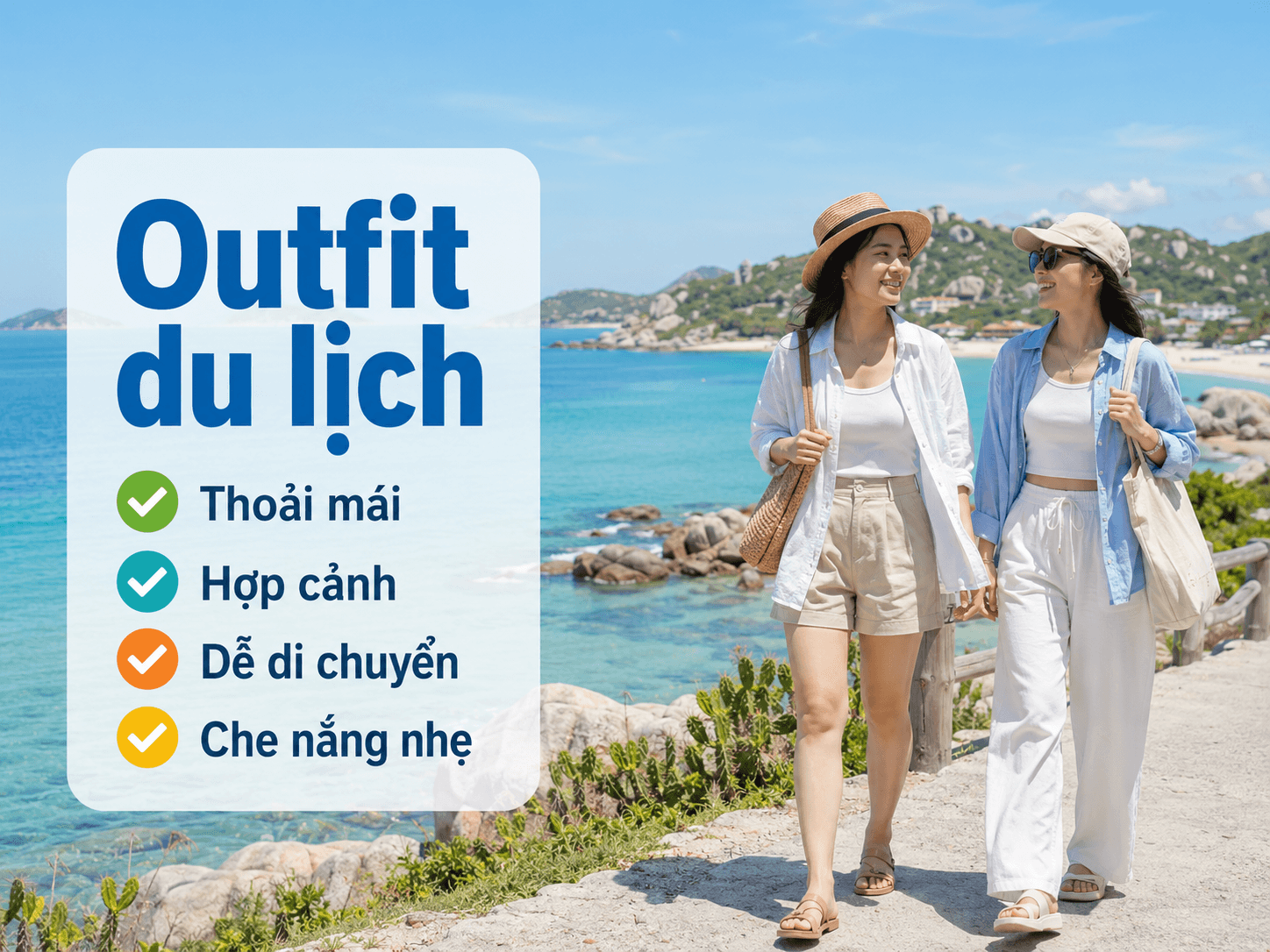 Chọn outfit hợp cảnh quan nhưng vẫn thoải mái - Hình 1