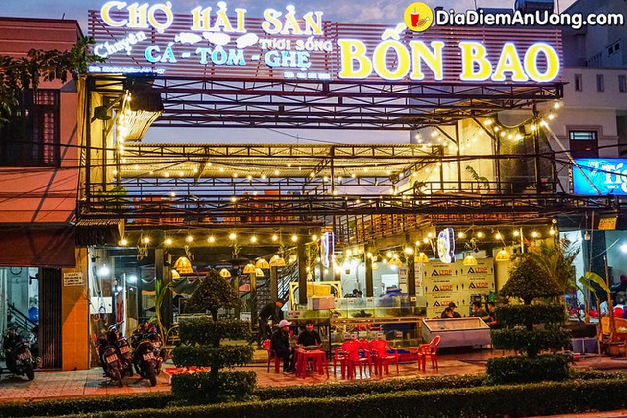 Chợ Hải Sản Bốn Bao: Nét Thơm Ngon Thu Hút Du Khách - Hình 1