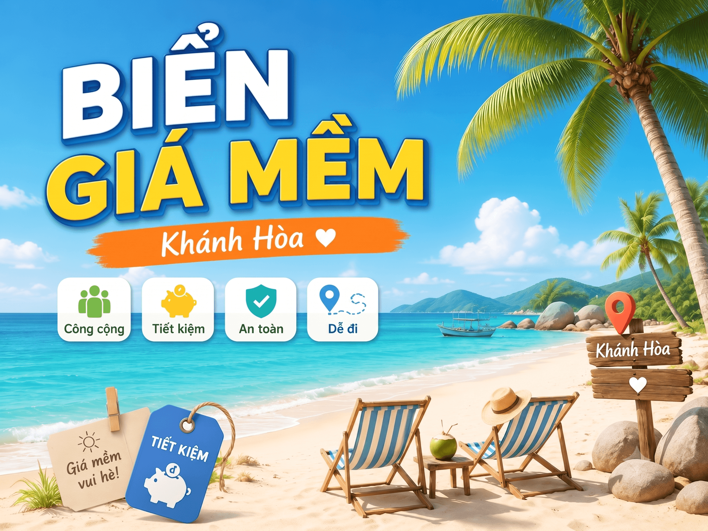 Những bãi biển đẹp chi phí thấp ở Khánh Hòa - Hình 1